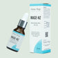 Derma Mage MAGE-NZ skincare serum bottle and packaging on a beige background